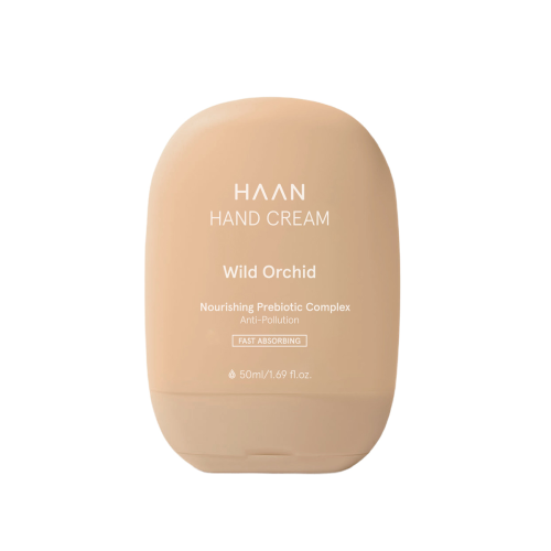 Крем для рук ДИКАЯ ОРХИДЕЯ с пребиотиками быстро впитывающийся Haan Hand Cream Wild Orchid